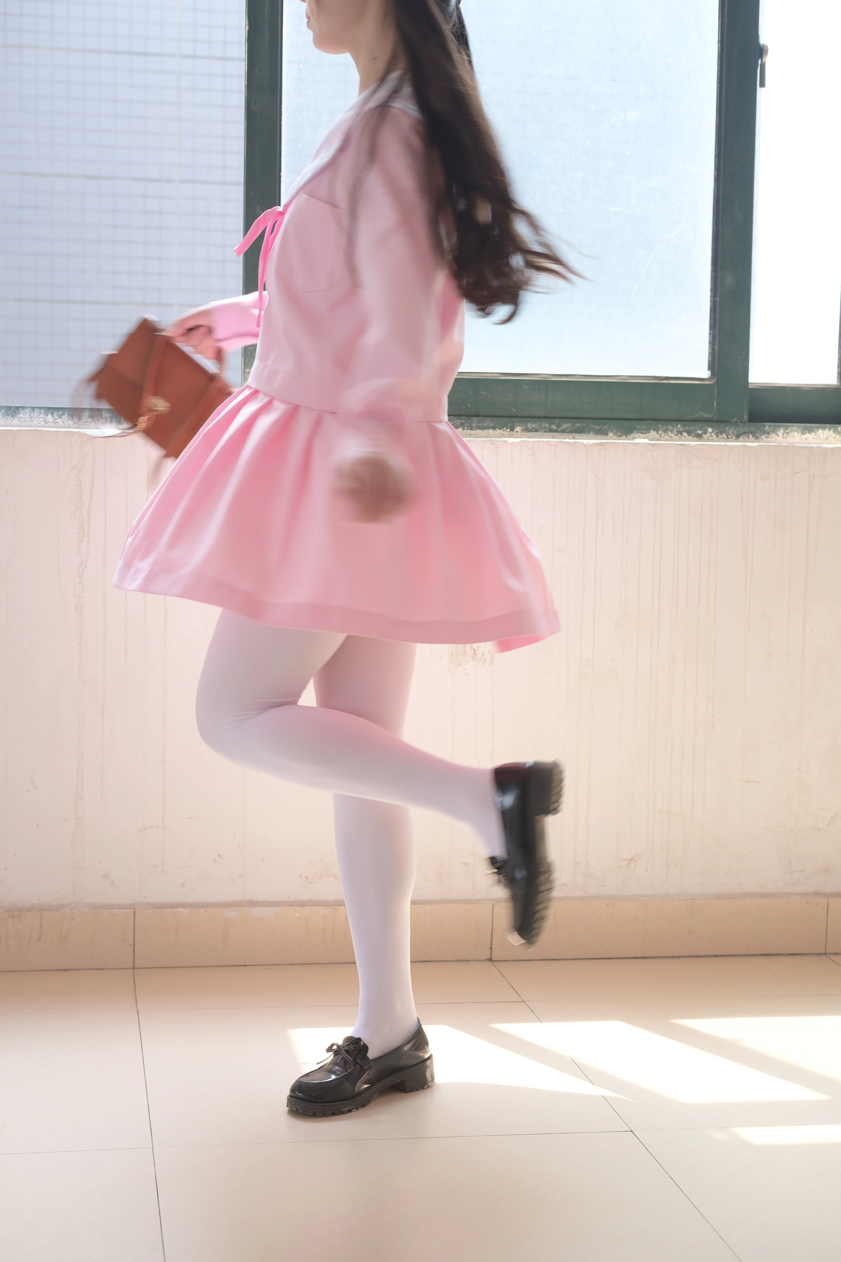 森萝财团 [X-026] JK粉色校服白丝 [113P 1V]插图8